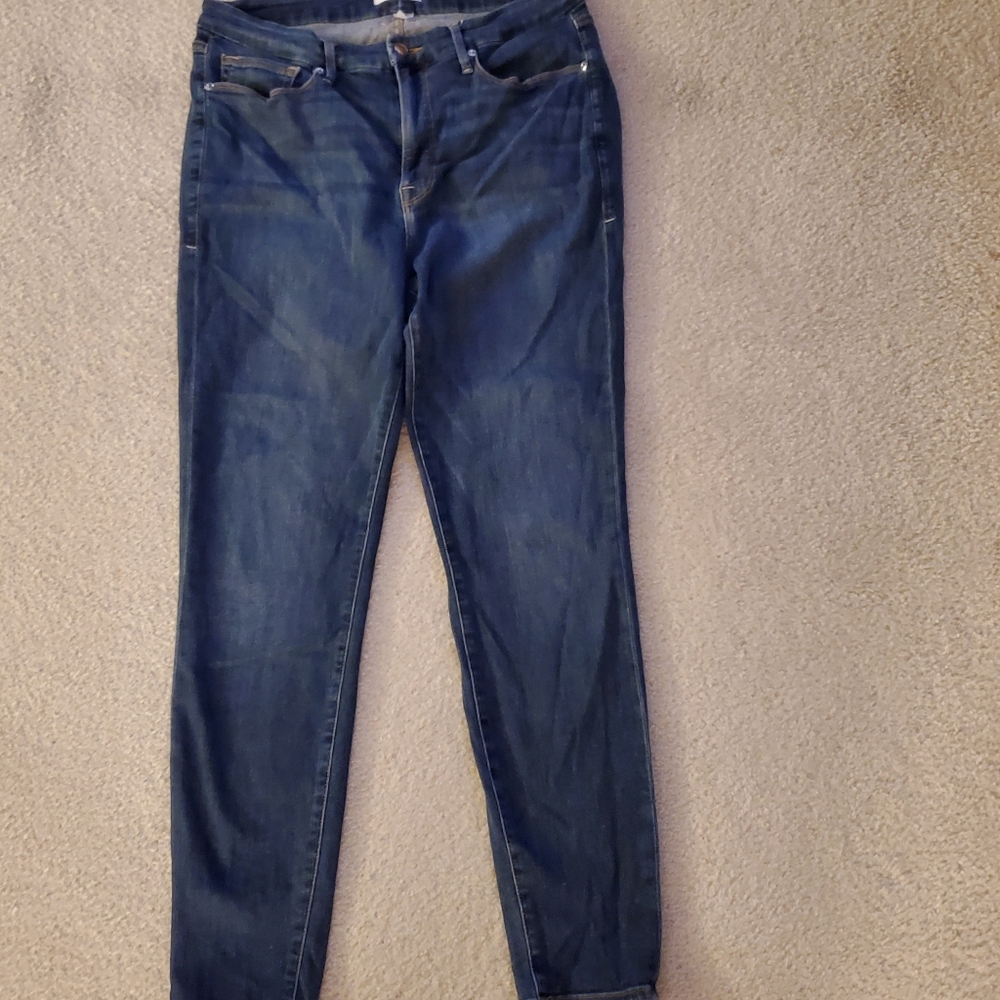 Good American Good Legs skinny jeans in EUC